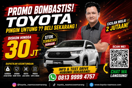 PROMO BOMBASTIS - Promo Toyota Semarang 2026